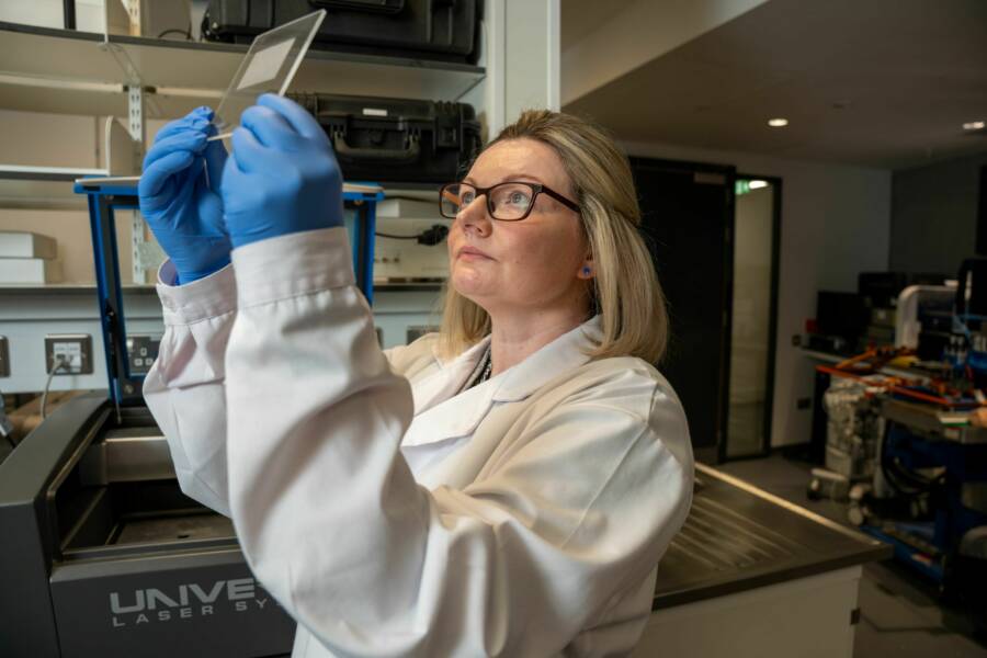 Josephine Mc Ivor Laser etcher2